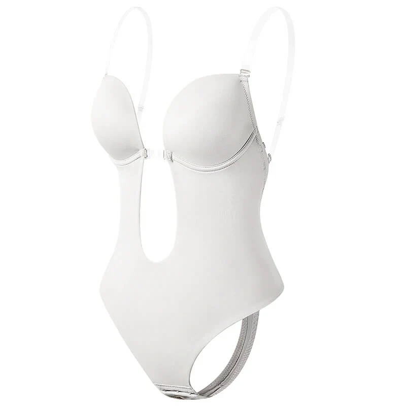 Body Shaper Women – Deep V Backless Slimming Bodysuit for Curves - Image 4