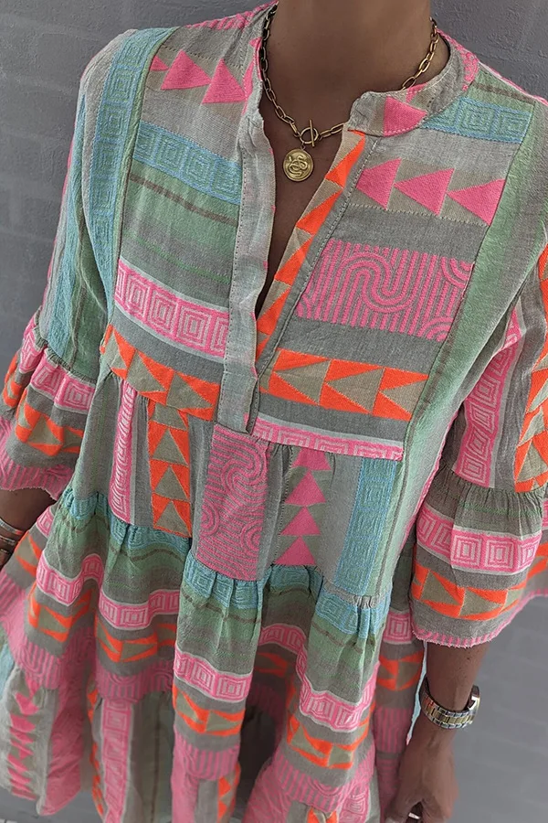 Bohemian Dress Women – Flowing Comfortable Chic Summer Dress - Image 4