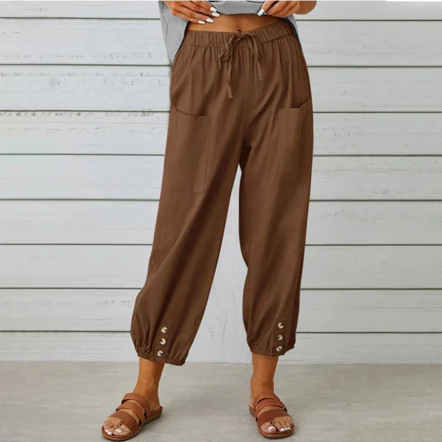 Casual Pants for Women – Lightweight Breathable Stylish Leisure Trousers - Image 10