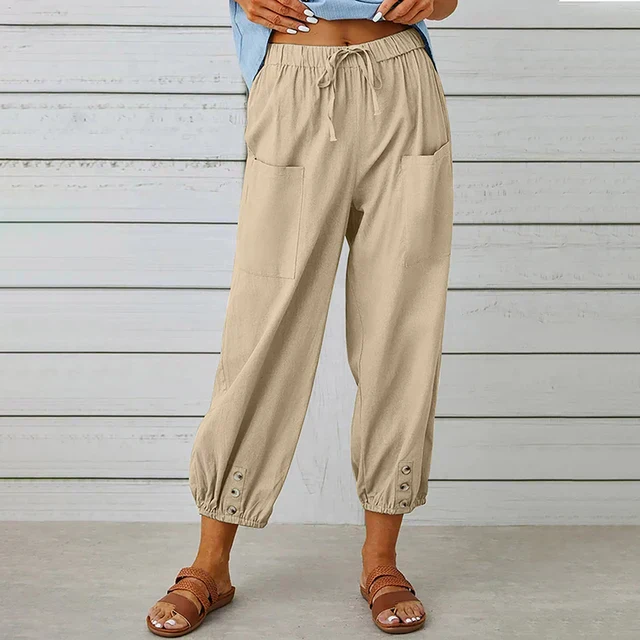 Casual Pants for Women – Lightweight Breathable Stylish Leisure Trousers - Image 6