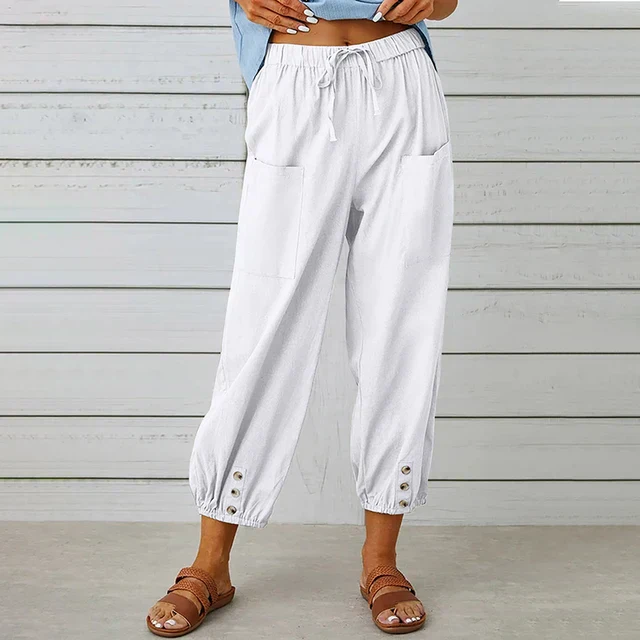 Casual Pants for Women – Lightweight Breathable Stylish Leisure Trousers - Image 7