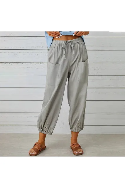 Casual Pants for Women – Lightweight Breathable Stylish Leisure Trousers - Image 8