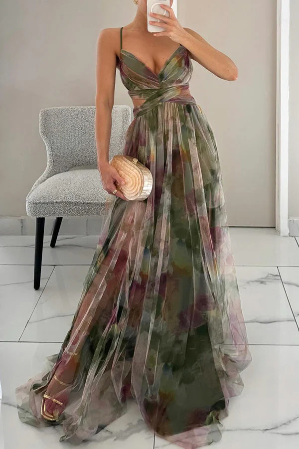 Floral Print Dress – Elegant Special Occasion Dress for Women - Image 11