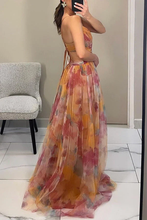 Floral Print Dress – Elegant Special Occasion Dress for Women - Image 6