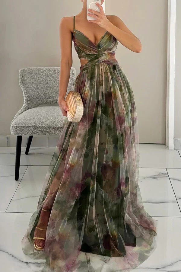 Floral Print Dress – Elegant Special Occasion Dress for Women - Image 8