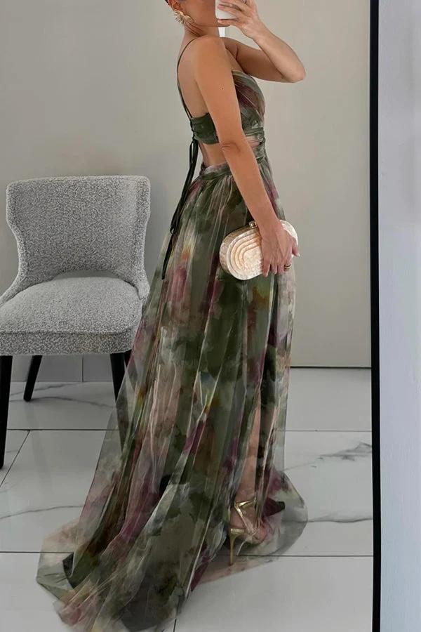 Floral Print Dress – Elegant Special Occasion Dress for Women - Image 9