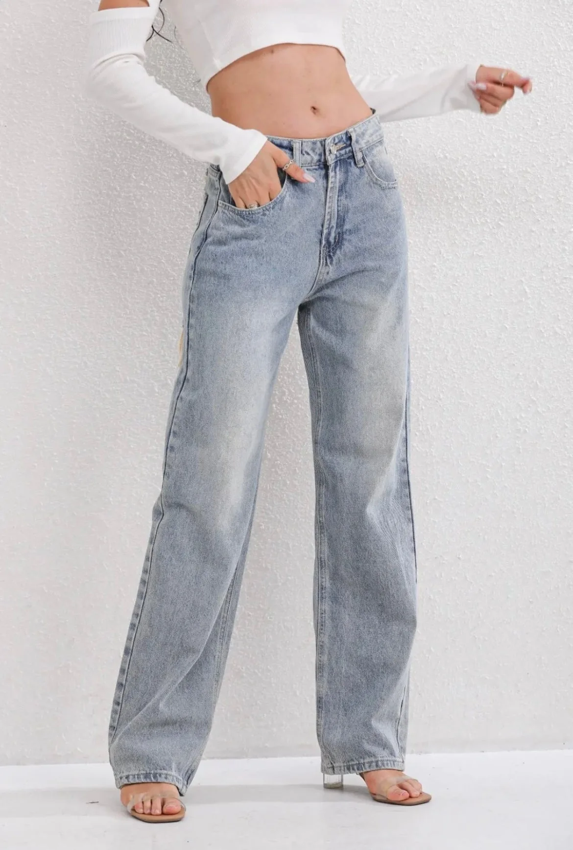 High Waist Ripped Jeans Women – Stylish Slim Fit Denim for Casual Wear - Image 7