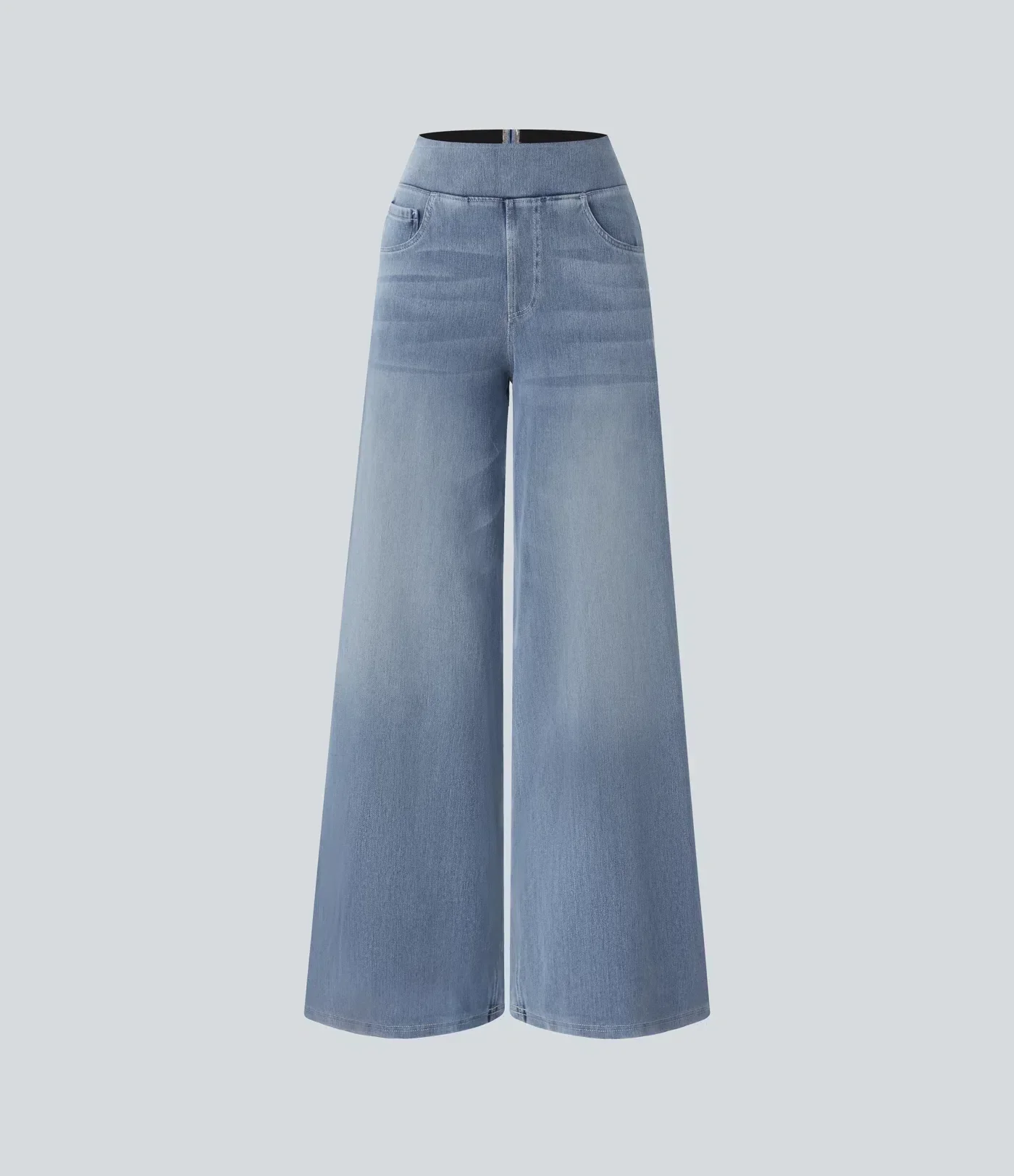 High Waist Stretch Pants Women – Comfy Casual Trousers with Elastic Fit - Image 9
