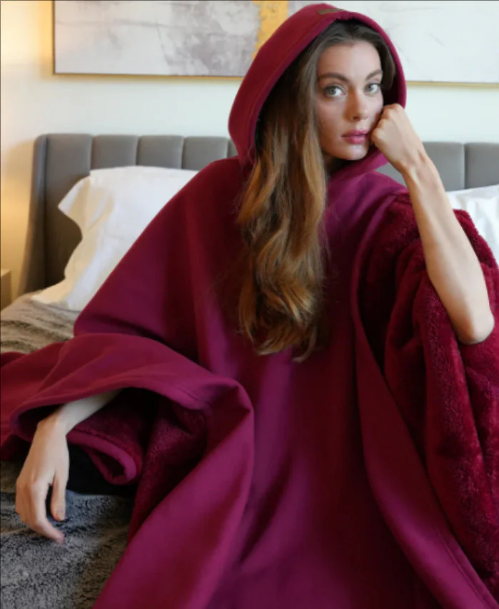 Hooded Blanket – Ultra Soft Warm Cocoon for Home Outdoors - Image 3