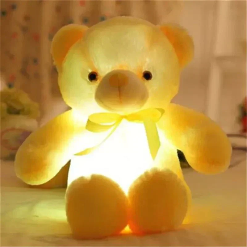 LED Plush Bear Colorful Light-Up Stuffed Animal - Image 3