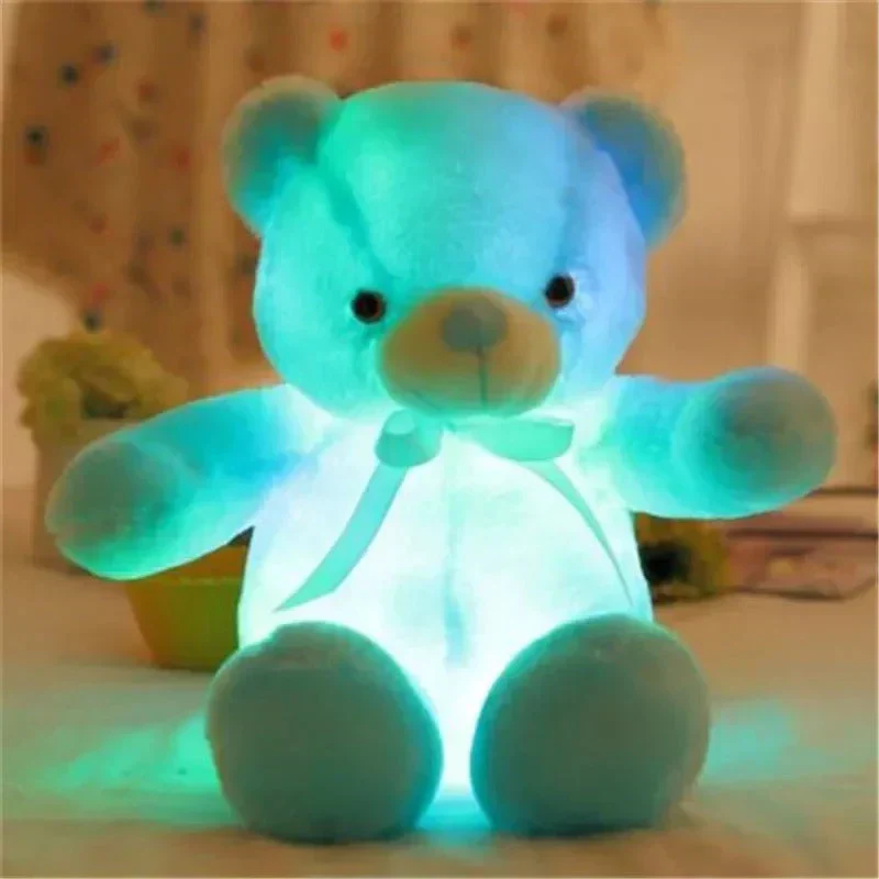 LED Plush Bear Colorful Light-Up Stuffed Animal - Image 4