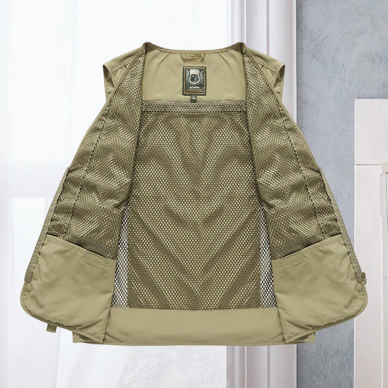Lightweight Women's Vest – Casual Summer Vest with Pockets - Image 4
