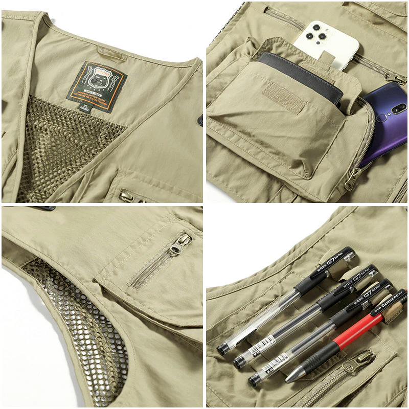 Lightweight Women's Vest – Casual Summer Vest with Pockets - Image 6