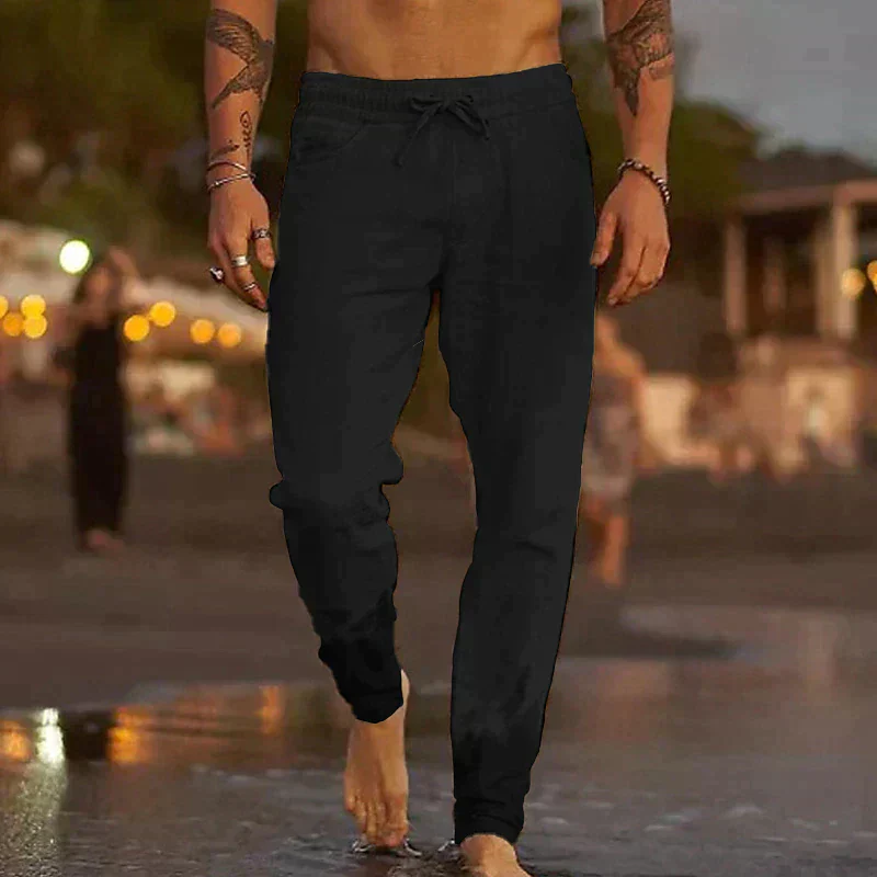 Linen Pants Men – Casual Comfortable Stylish Trousers for Everyday Wear - Image 4