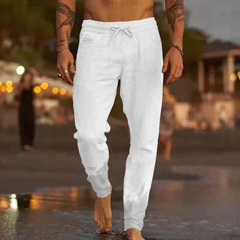 Linen Pants Men – Casual Comfortable Stylish Trousers for Everyday Wear - Image 5