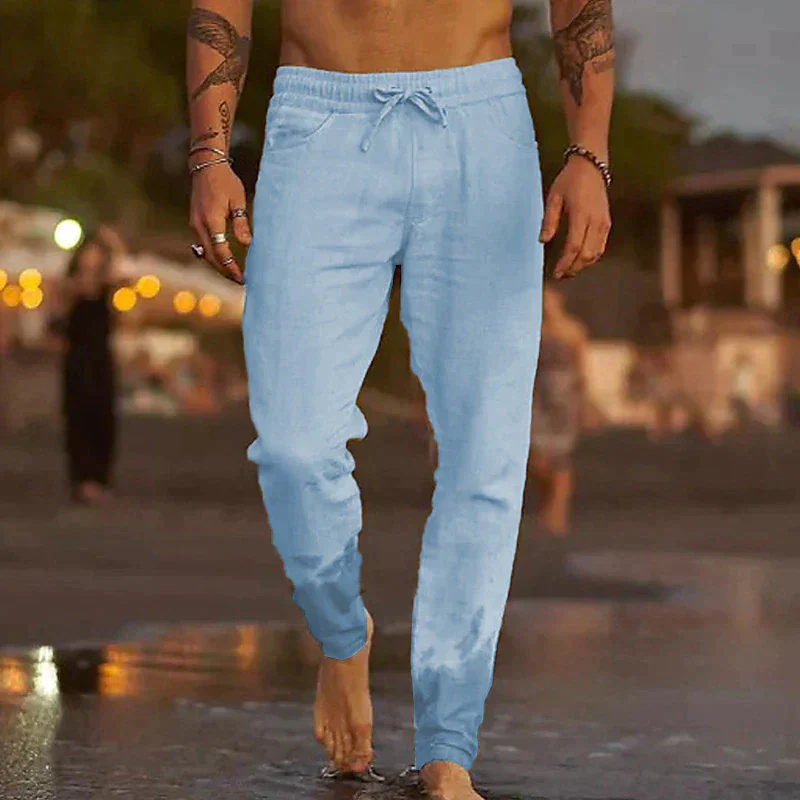 Linen Pants Men – Casual Comfortable Stylish Trousers for Everyday Wear - Image 7