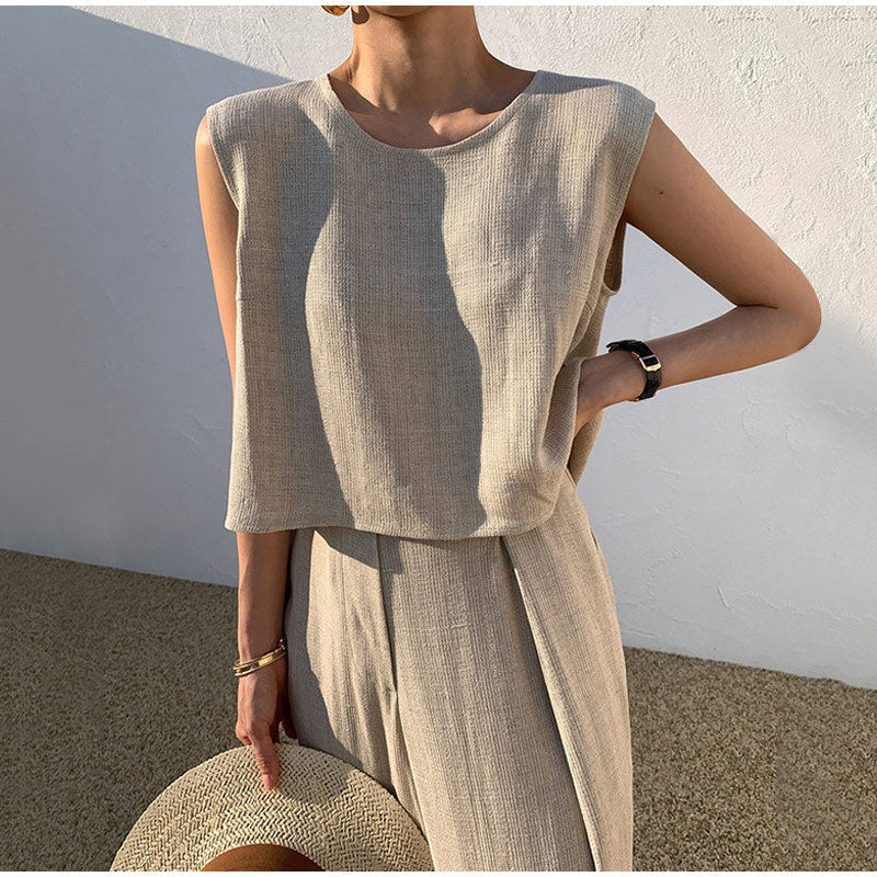 Linen Summer Outfit Women – Airy Stylish Set for Warm Weather - Image 3