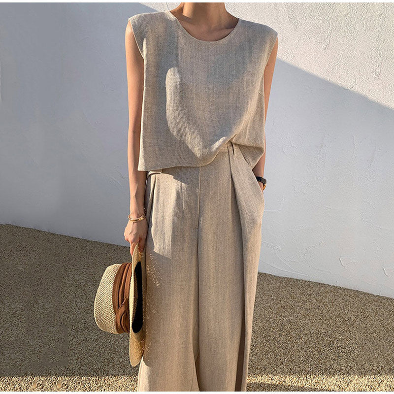 Linen Summer Outfit Women – Airy Stylish Set for Warm Weather - Image 4