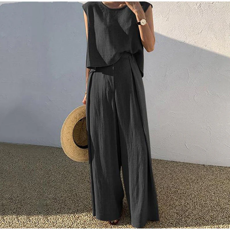 Linen Summer Outfit Women – Airy Stylish Set for Warm Weather - Image 5