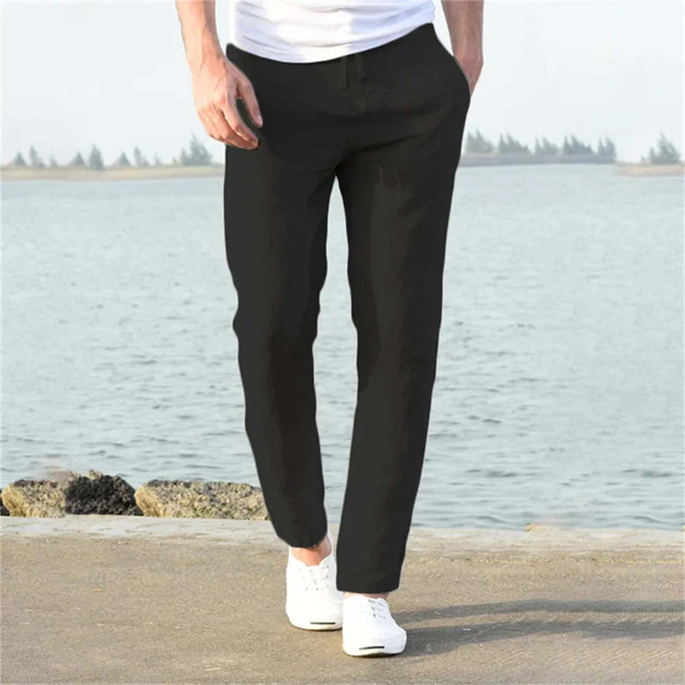 Linen Trousers Women – High-Quality Summer Pants for Stylish Outfits - Image 3