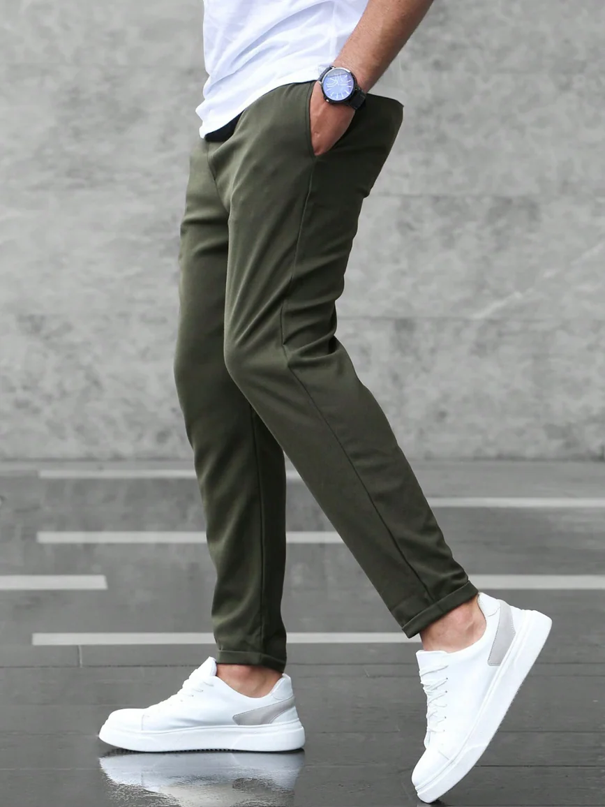 Men's Stretch Trousers – Comfortable Elegant Pants for Casual Formal Wear - Image 10