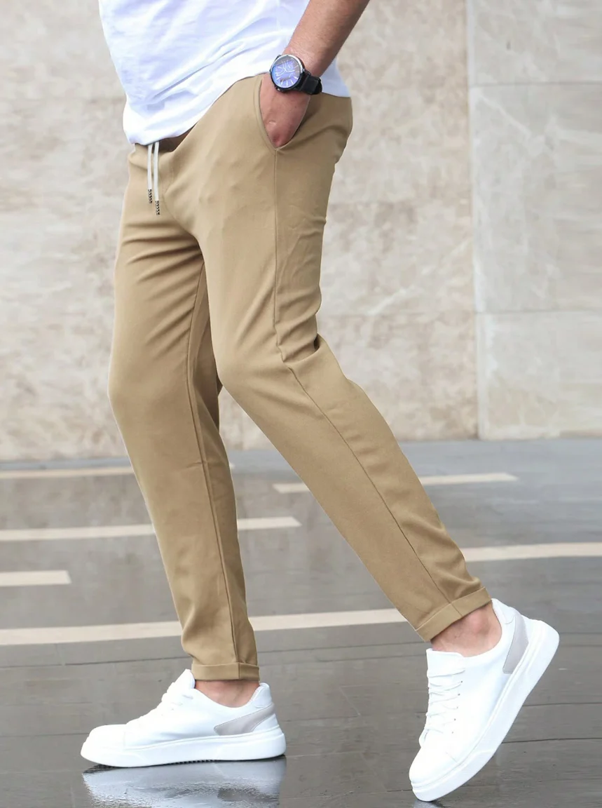 Men's Stretch Trousers – Comfortable Elegant Pants for Casual Formal Wear - Image 5