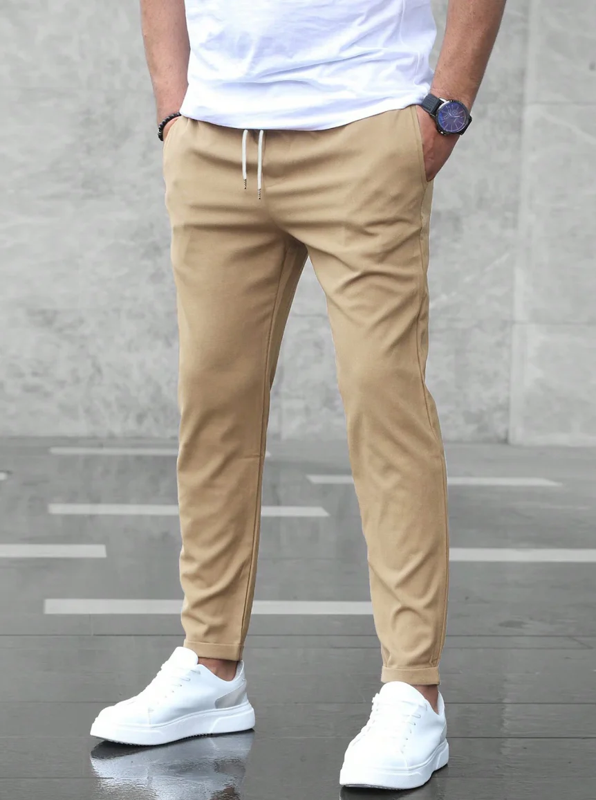 Men's Stretch Trousers – Comfortable Elegant Pants for Casual Formal Wear - Image 6