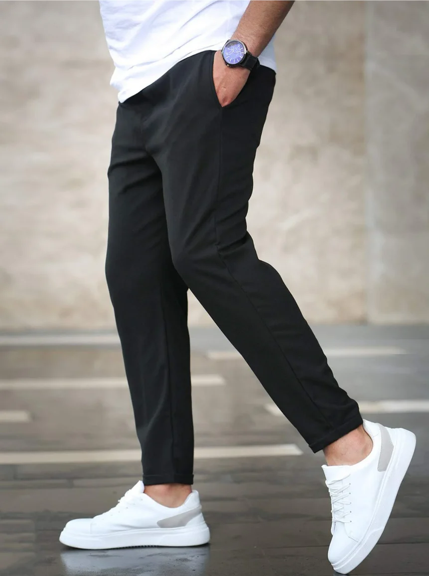 Men's Stretch Trousers – Comfortable Elegant Pants for Casual Formal Wear - Image 7