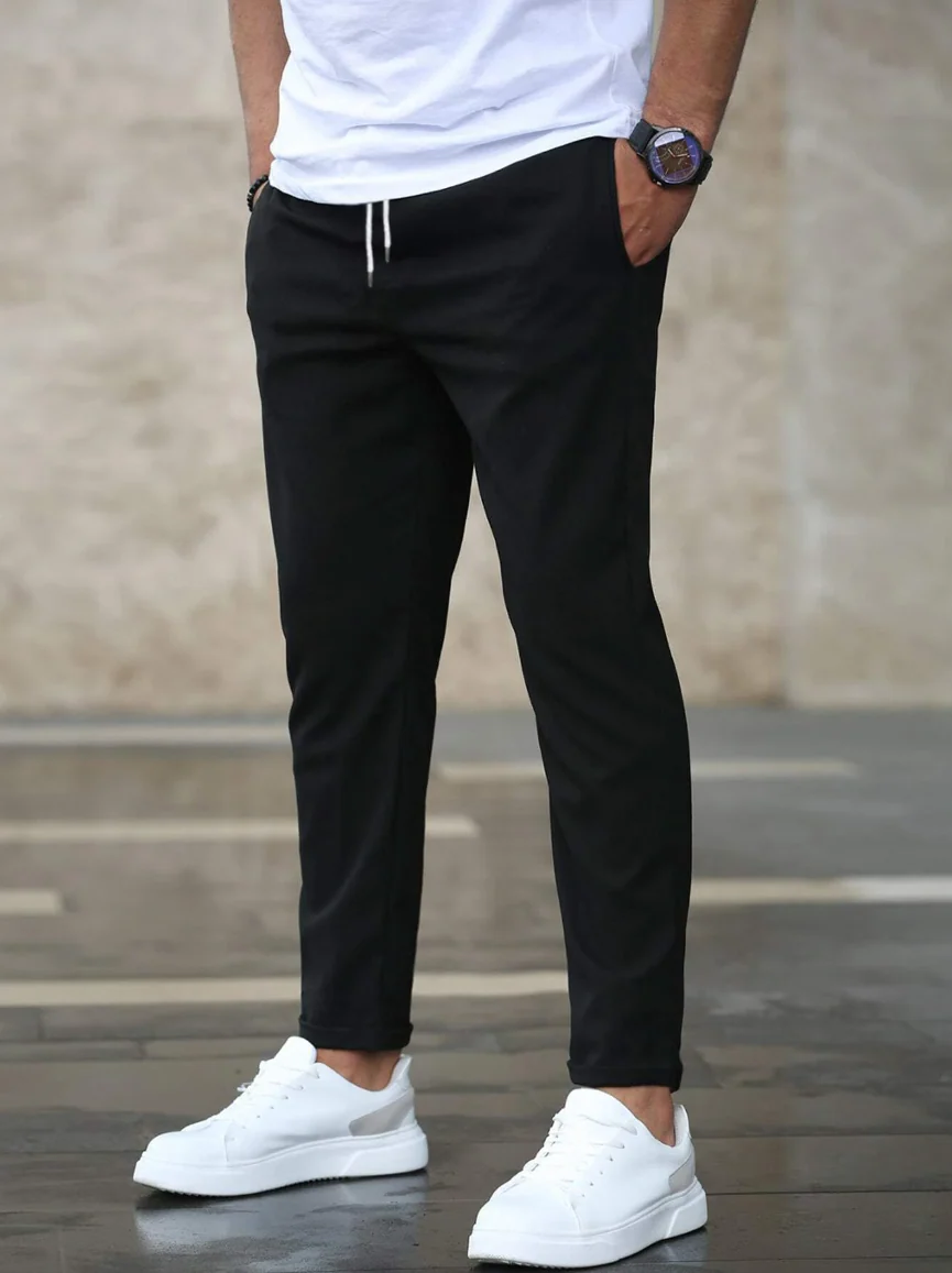 Men's Stretch Trousers – Comfortable Elegant Pants for Casual Formal Wear - Image 8