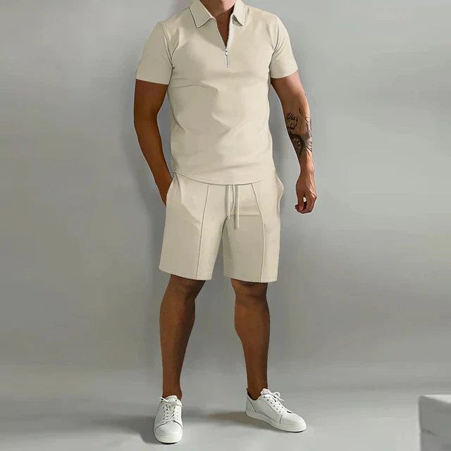 Men's Summer Set – Breathable Polo and Shorts for Warm Days - Image 8