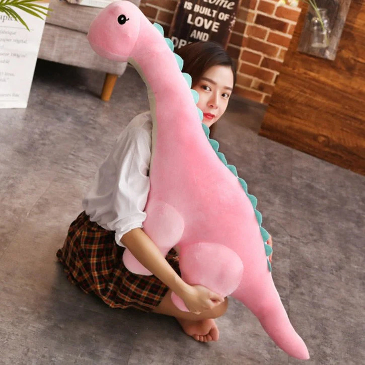 Plush Dinosaur Standing Diplodocus Stuffed Animal for Kids - Image 5