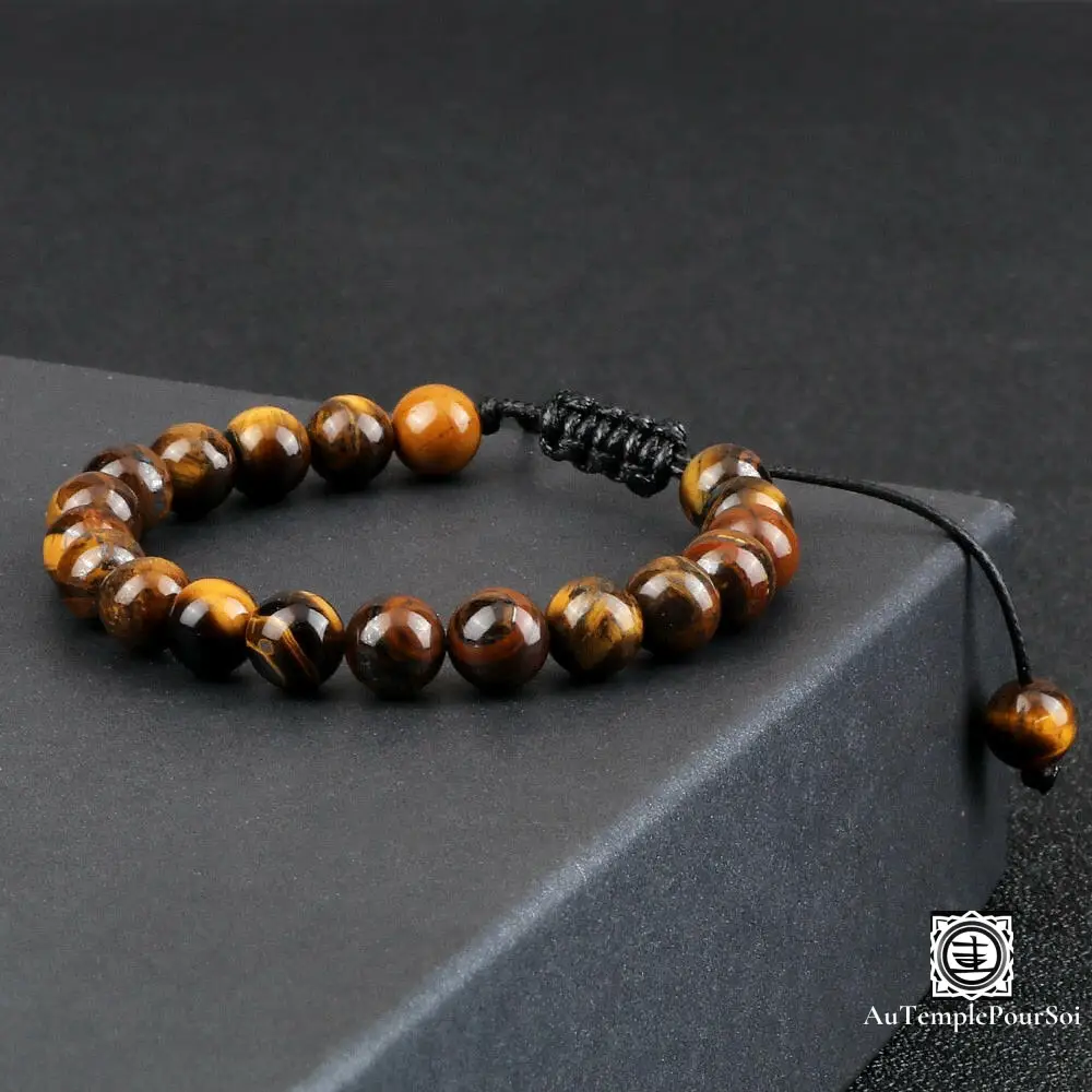 Protection Bracelet Tiger Eye – Natural Stone Balance Jewelry - Image 3