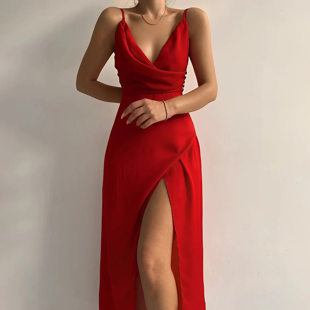 Summer Dress – Elegant Long Dress for Parties & Casual Wear - Image 2