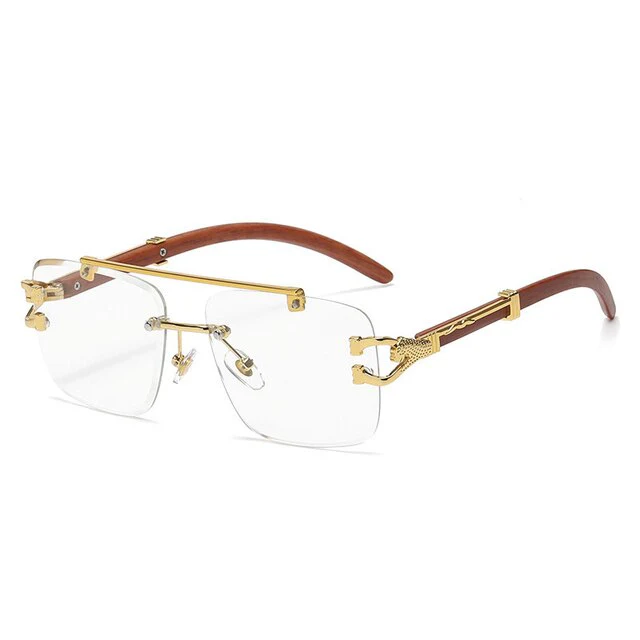 Sunglasses Unisex – Colored Lenses Gold Frame UV400 Protection - Image 18