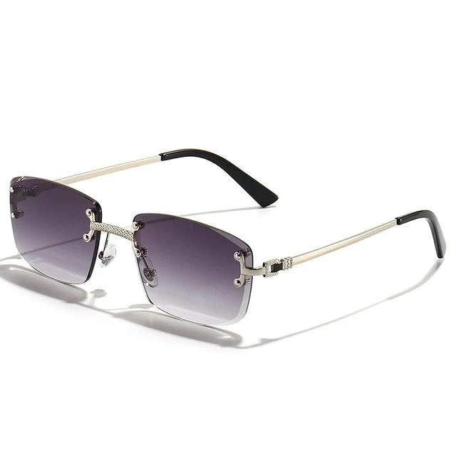 Sunglasses Unisex – Colored Lenses Gold Frame UV400 Protection - Image 4