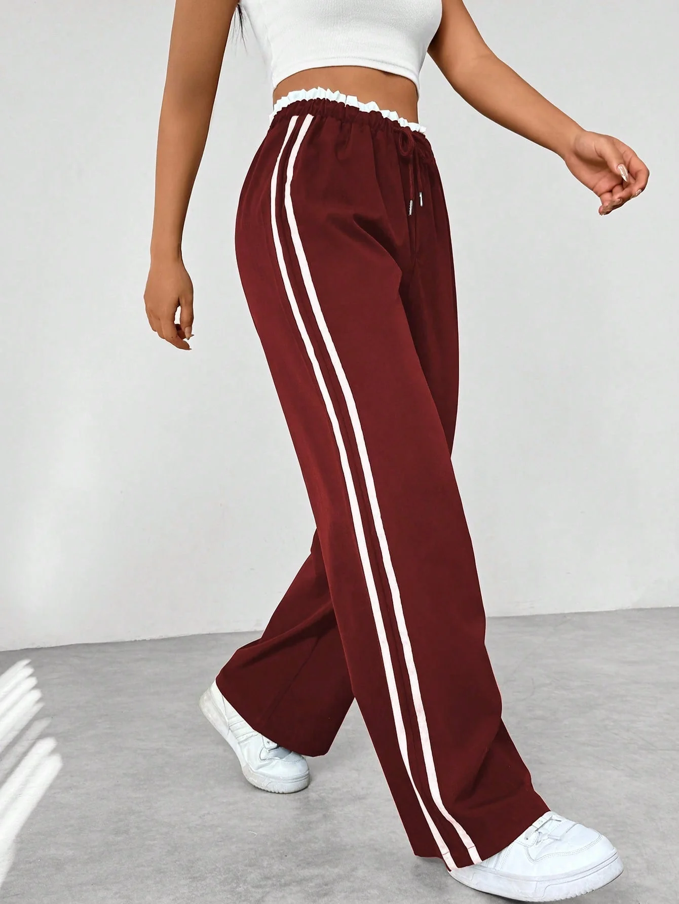 Wide-Leg Pants Women – Breathable Sporty Trousers for Casual Style - Image 8