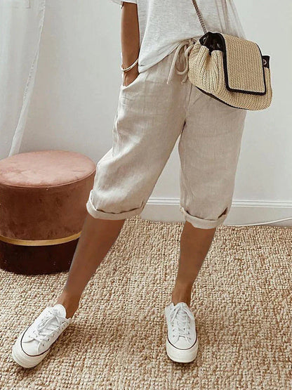Women's Cotton Shorts – Breathable Summer Shorts for Comfort and Style - Image 2