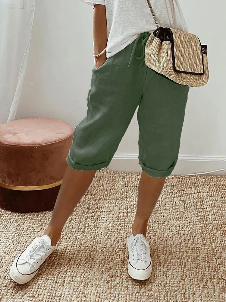 Women's Cotton Shorts – Breathable Summer Shorts for Comfort and Style - Image 3