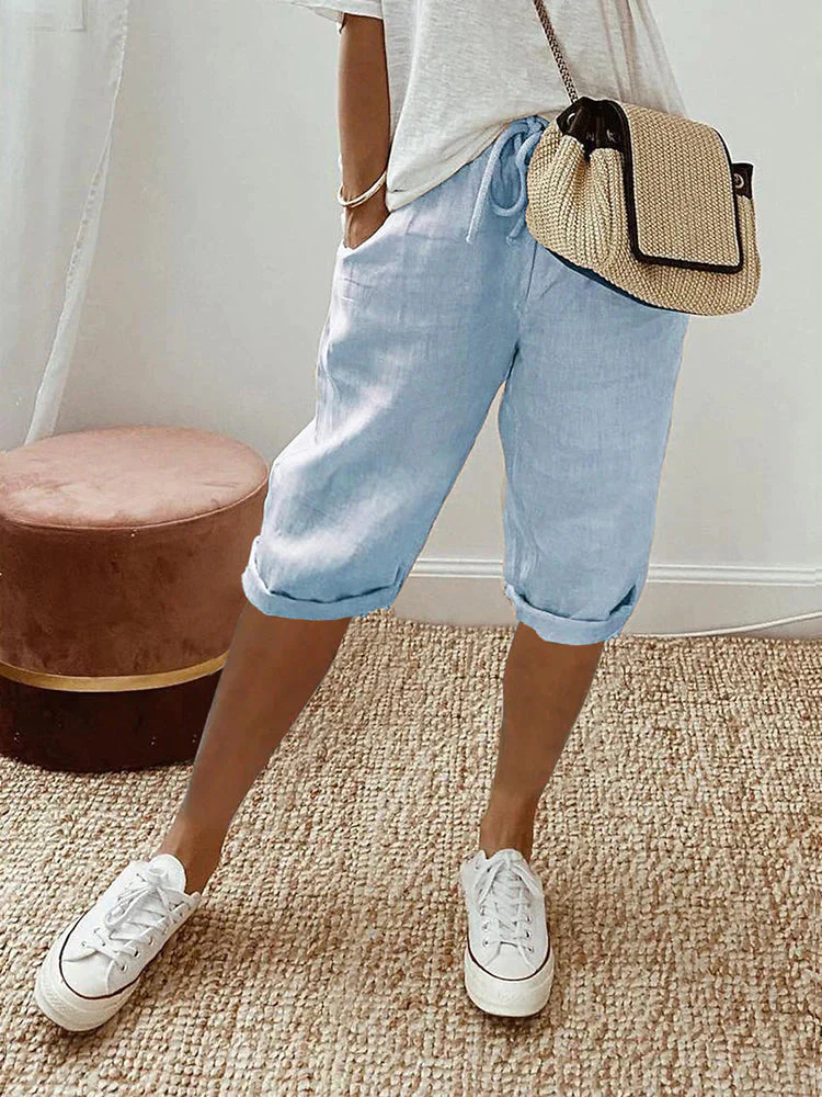 Women's Cotton Shorts – Breathable Summer Shorts for Comfort and Style - Image 4