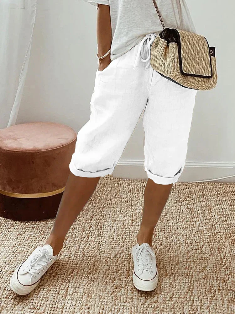 Women's Cotton Shorts – Breathable Summer Shorts for Comfort and Style - Image 5