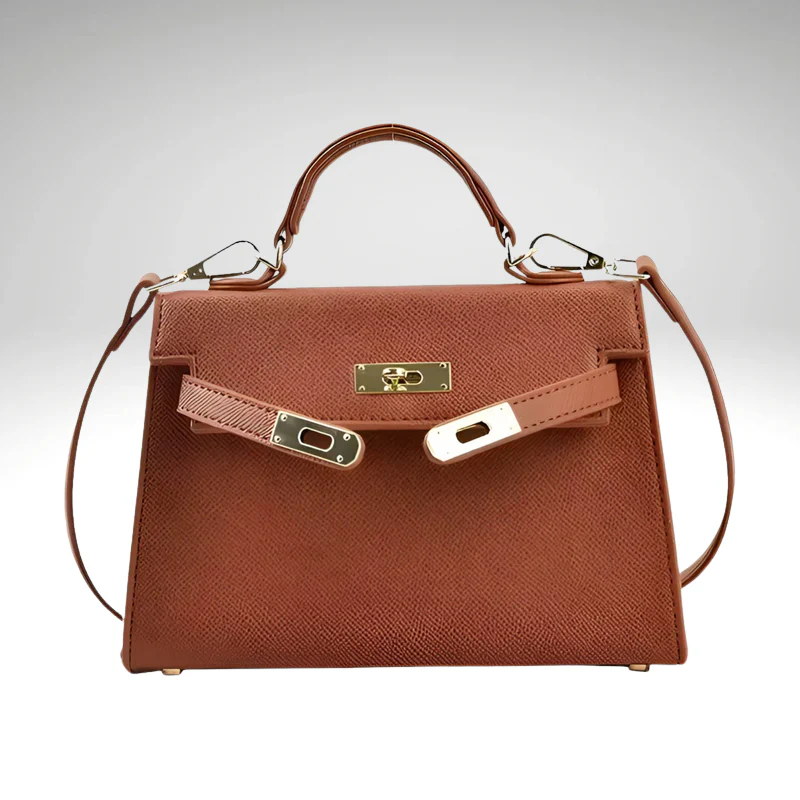 Women's Handbag – Elegant Top Handle Bag in Premium Materials - Image 4