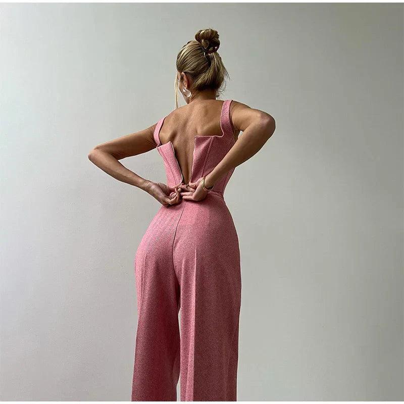 Women's Pantsuit – Elegant Tailored Fit, Luxurious Fabric for Work & Parties - Image 8