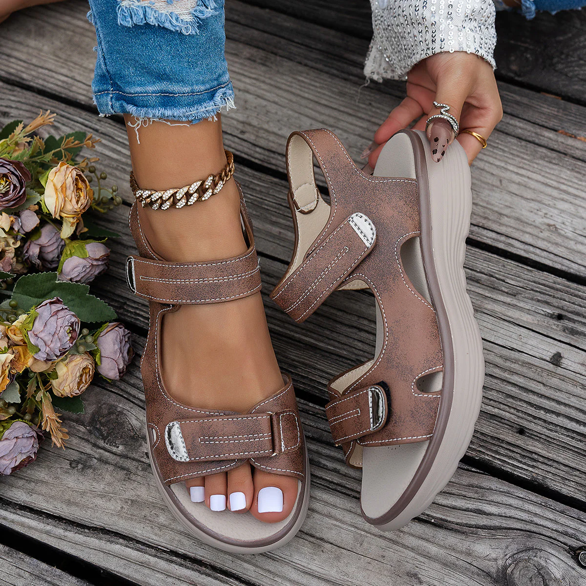 Women's Sandals – Lightweight Breathable Summer Footwear for Comfort - Image 11