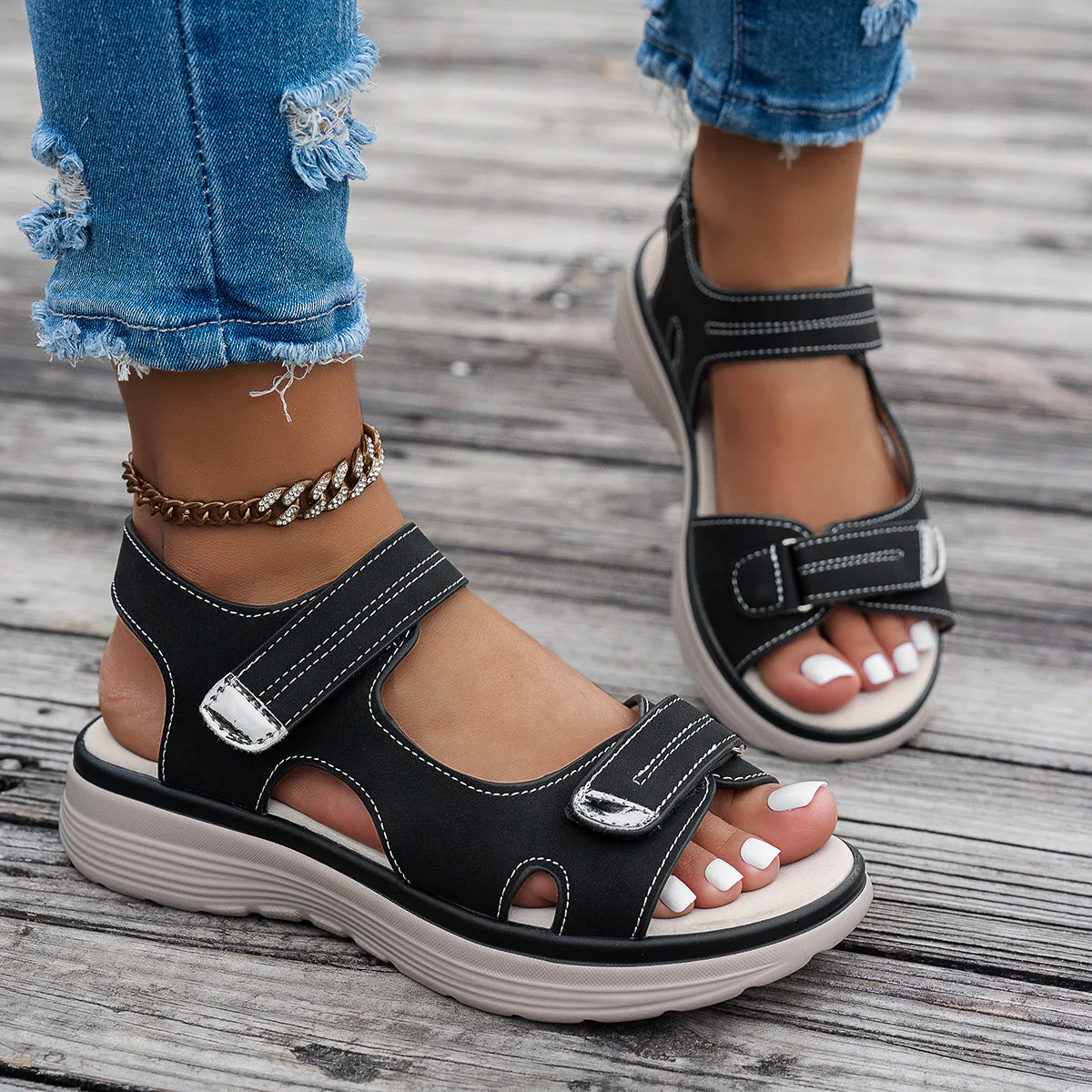 Women's Sandals – Lightweight Breathable Summer Footwear for Comfort - Image 2