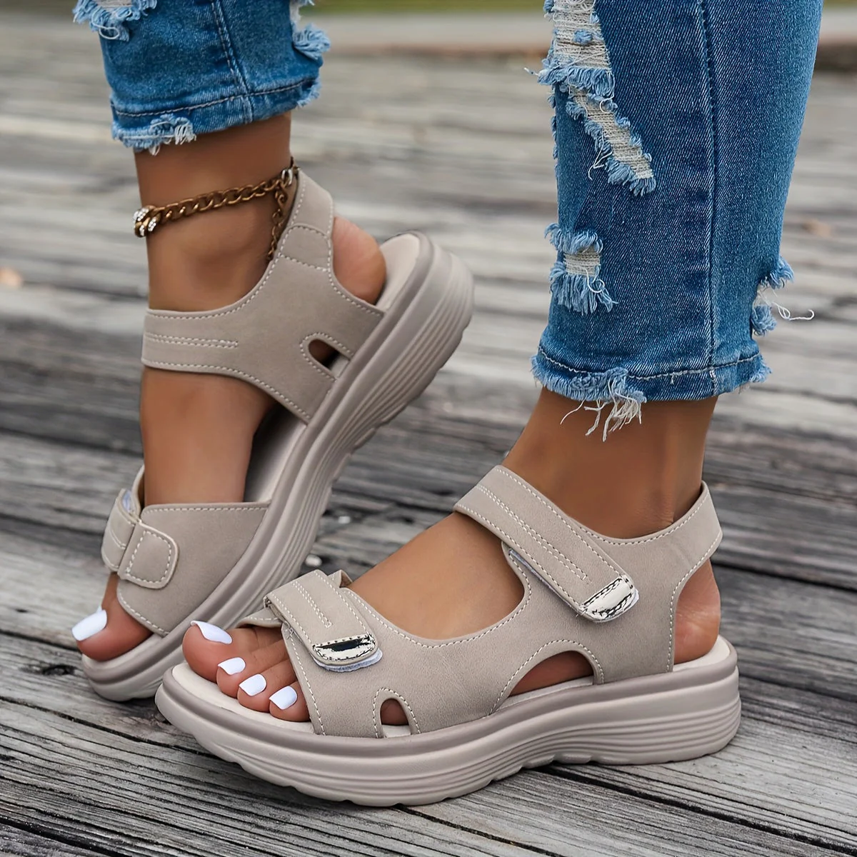 Women's Sandals – Lightweight Breathable Summer Footwear for Comfort - Image 4
